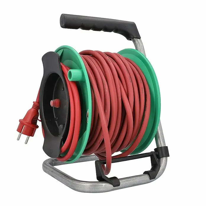 as-schwabe Kabeltrommel H05RR-F 3G1,5 - Kunststoff, 25 m, H05RR-F, IP44