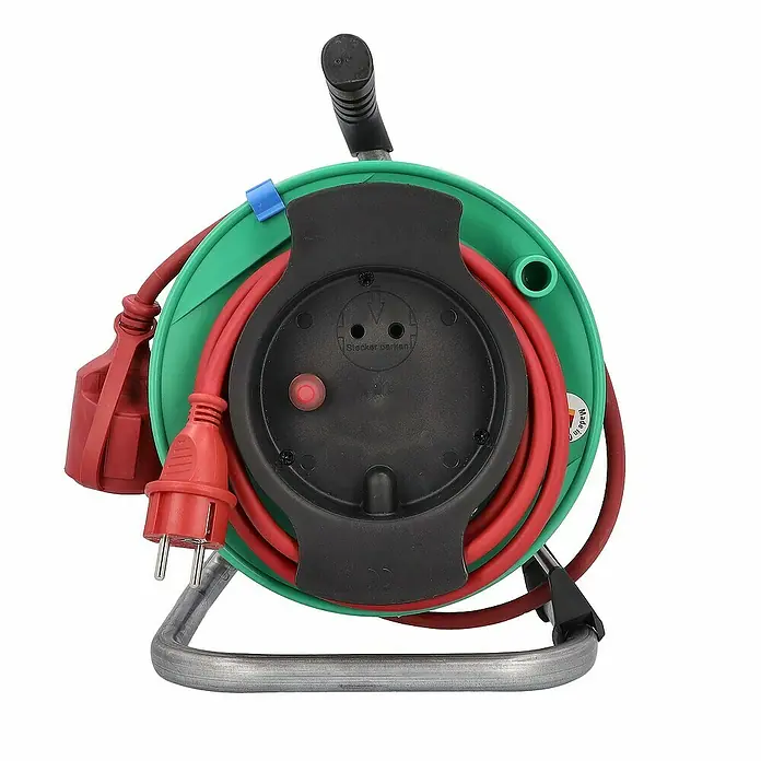 as-schwabe Kabeltrommel H05RR-F 3G1,5 - Kunststoff, 25 m, H05RR-F, IP44