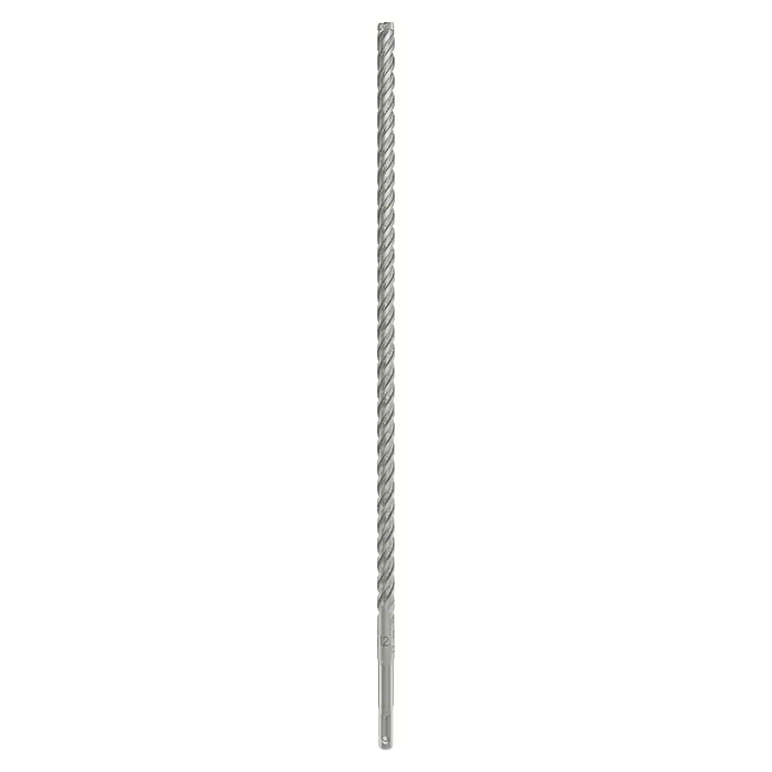 Bosch Beton- & Steinbohrer PRO SDS plus-5X - 1 Stk., Durchmesser Bohrer: 12 mm, Arbeitslänge: 400 mm - Silberfarbener, strukturierter Hintergrund mit horizontalen Linien, der eine moderne und elegante Ästhetik vermittelt. Ideal für Webdesign.