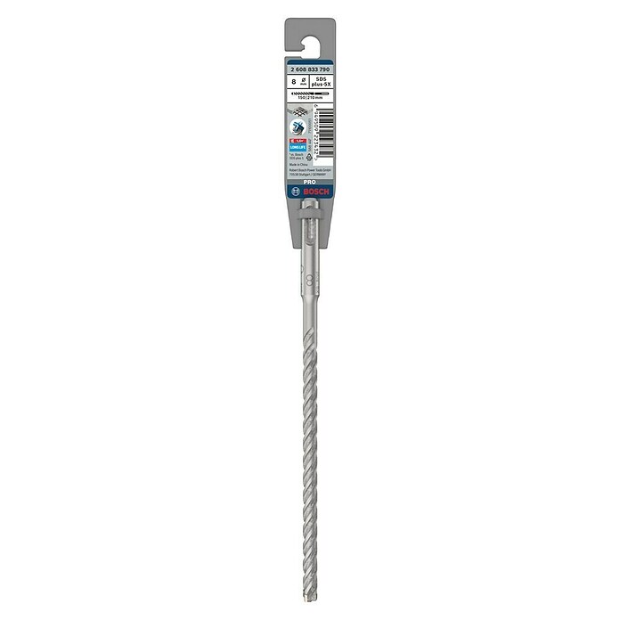 Bosch Broca para hormigón SDS-Plus 5X (Diámetro: 8 mm, Largo: 210 mm)