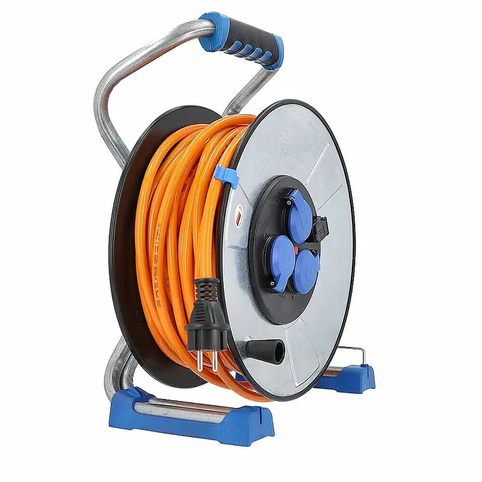as-schwabe Kabeltrommel H07BQ-F 3G2,5 - 40 m, IP44
