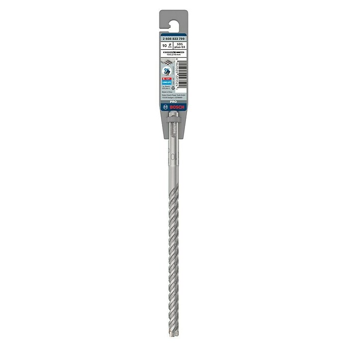 Bosch Broca para hormigón SDS-Plus 5X (Diámetro: 10 mm, Largo: 210 mm)