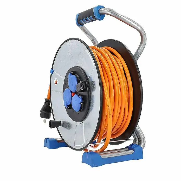 as-schwabe Kabeltrommel H07BQ-F 3G2,5 - 40 m, IP44