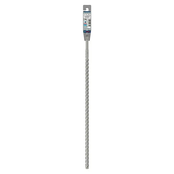 Bosch Beton- & Steinbohrer PRO SDS plus-5X - 1 Stk., Durchmesser Bohrer: 12 mm, Arbeitslänge: 400 mm - Bosch SDS plus-5X Hammerbohrer, ideal für Bohrungen in Beton, Mauerwerk und Stein, bietet hohe Leistung und lange Lebensdauer.