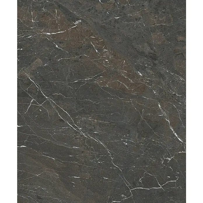 Wetwall Wandpaneel Elite - 16 x 242 cm, Rosso Levanto, Abgerundete Kante - Elegante Marmorplatte in dunklen Farbtönen mit feinen, weißen Adern für stilvolle Innenräume. Hochwertige Textur und ansprechende Optik.