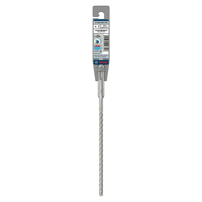 Bosch Professional Broca para hormigón SDS-Plus (Diámetro: 6 mm, Largo: 210 mm)