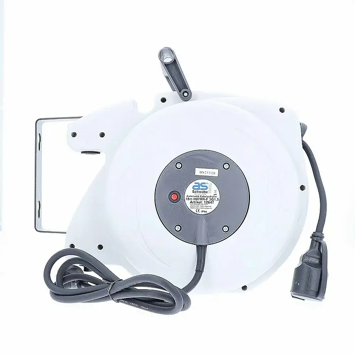 as-schwabe Kabeltrommel H07RN-F 3G1,5 - Kunststoff, 18 m, H07RN-F, IP44