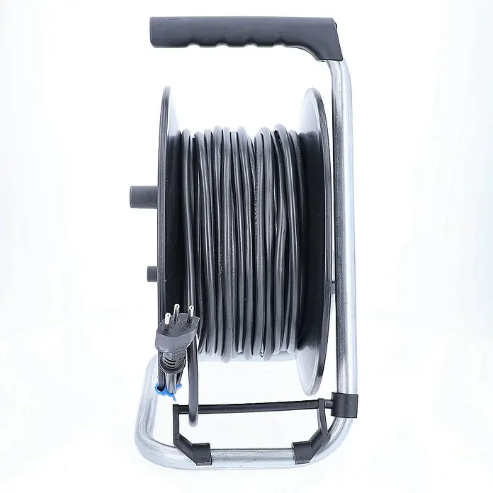as-schwabe Kabeltrommel H05VV-F 3G1,5 - Kunststoff, 33 m, H05VV-F, IP20