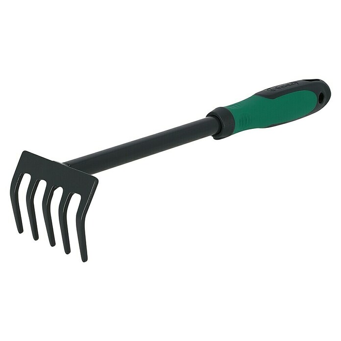 Gardol Hand-Kleinrechen (Arbeitsbreite: 85 mm, 5 Zinken, Kurzstiel)