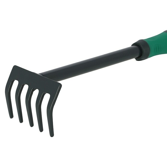 Gardol Hand-Kleinrechen (Arbeitsbreite: 85 mm, 5 Zinken, Kurzstiel)