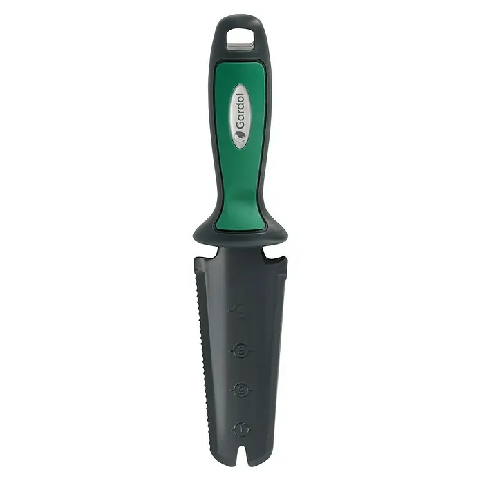 Gardol Multifunktionswerkzeug - 28,5 cm, Metall - Das Gardol Pflanzwerkzeug ist ideal zum Pflanzen und Umtopfen. Die Skala hilft, die richtige Pflanztiefe zu finden.