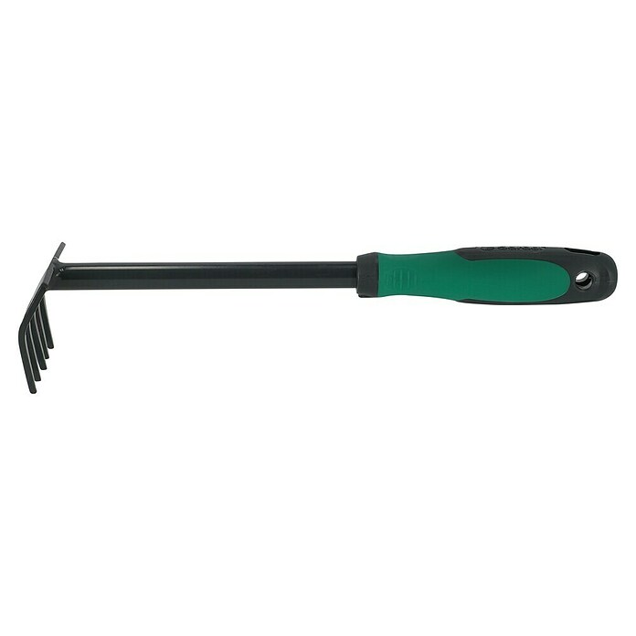 Gardol Hand-Kleinrechen (Arbeitsbreite: 85 mm, 5 Zinken, Kurzstiel)