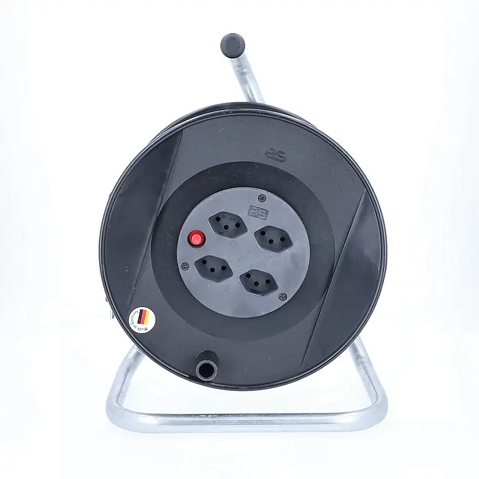 as-schwabe Kabeltrommel H05VV-F 3G1,5 - Kunststoff, 50 m, H05VV-F, IP20