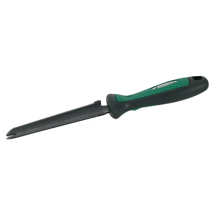 Gardol Multifunktionswerkzeug - 28,5 cm, Metall - Gardol Fugenkratzer mit einem grün-schwarzem Griff, ideal für die Gartenarbeit, um Fugen von Unkraut zu befreien und den Garten aufzuhübschen.