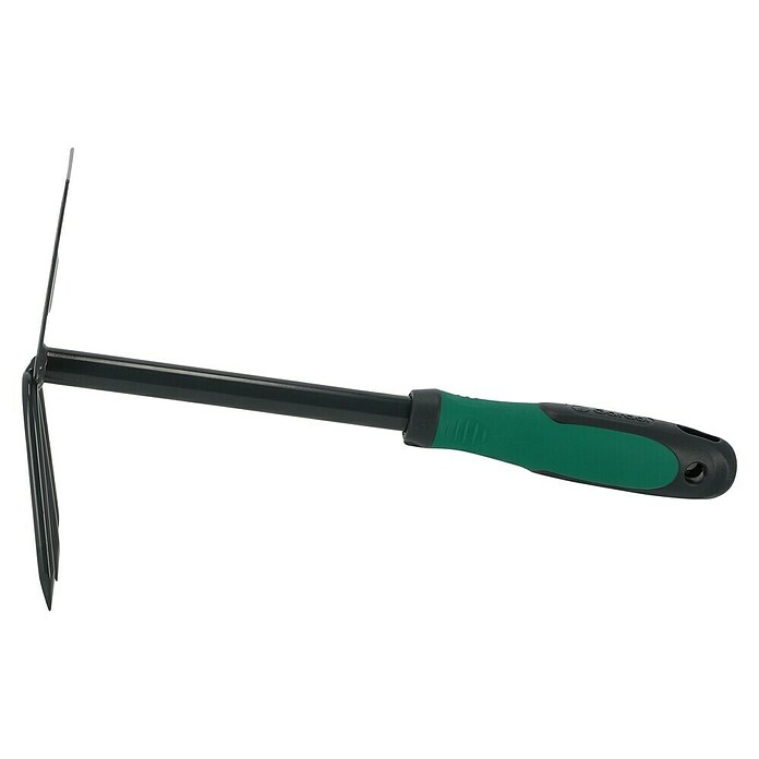 Gardol Hand-Doppelhäckchen (Arbeitsbreite: 6,5 cm, 3 Zinken, Kurzstiel)