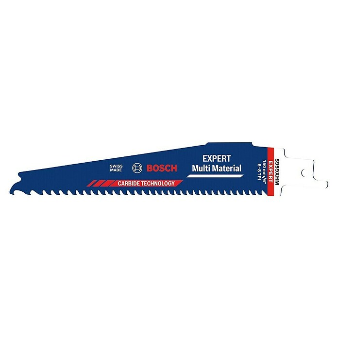 Bosch Expert List za sabljasto žago Multi Material S959XHM  (Dolžina: 150 mm) | Listi za sabljaste žage | Listi za žage | Vodila in pribor za žage | Dodatna oprema za stroje | Orodja in stroji | Izdelki | BAUHAUS