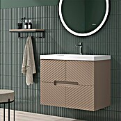 Duplach Mueble de lavabo Kamet (L x An x Al: 45 x 80 x 60 cm, Moka, Melamina) | BAUHAUS