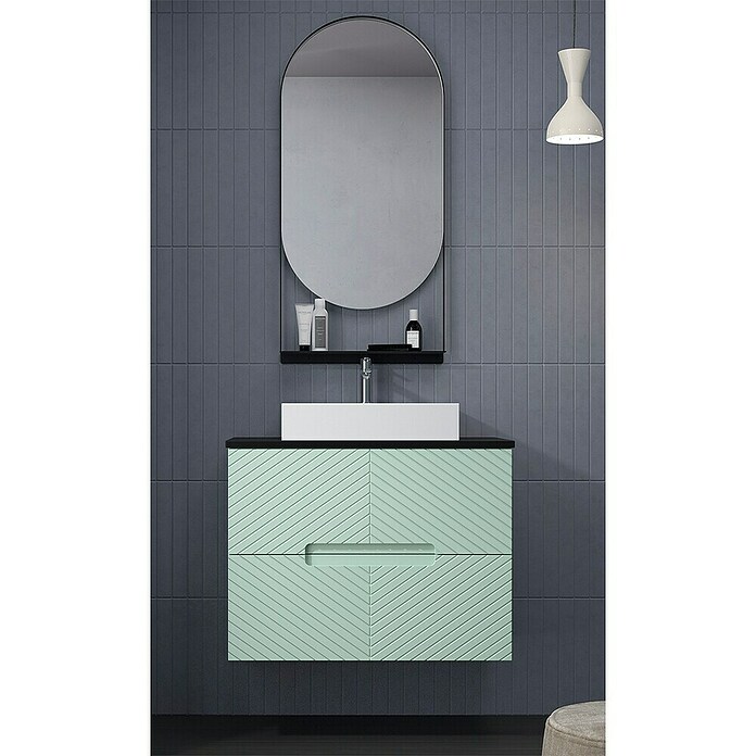 Duplach Mueble de lavabo Kamet (L x An x Al: 45 x 60 x 60 cm, Menta, Melamina) | BAUHAUS