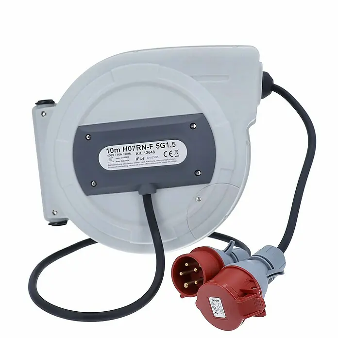 as-schwabe Kabeltrommel H07RN-F 5G1,5 - Kunststoff, 10 m, H07RN-F, IP44