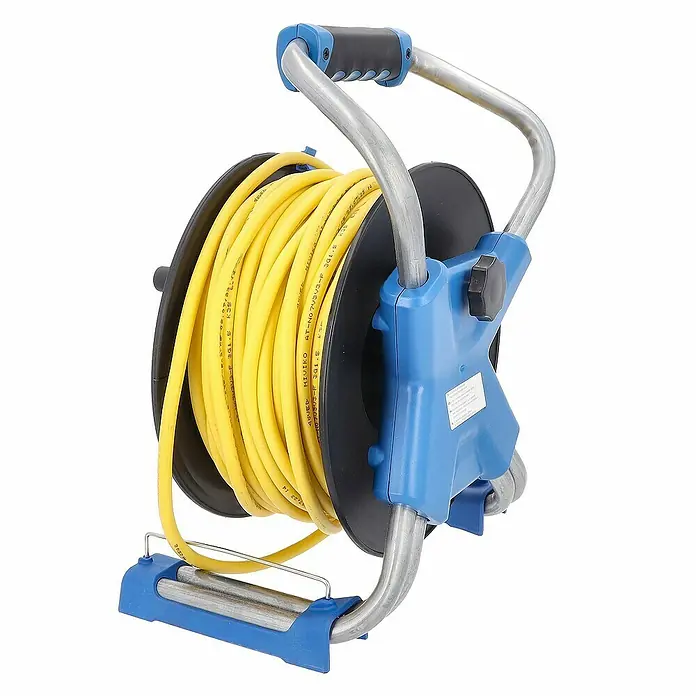 as-schwabe Kabeltrommel AT-N07V3V3-F 3G1,5 - Kunststoff, 40 m, IP44