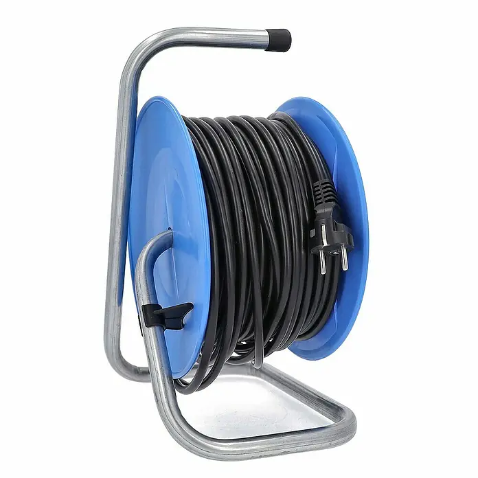 as-schwabe Kabeltrommel H05VV-F 3G1,5 - Kunststoff, 50 m, H05VV-F, IP20