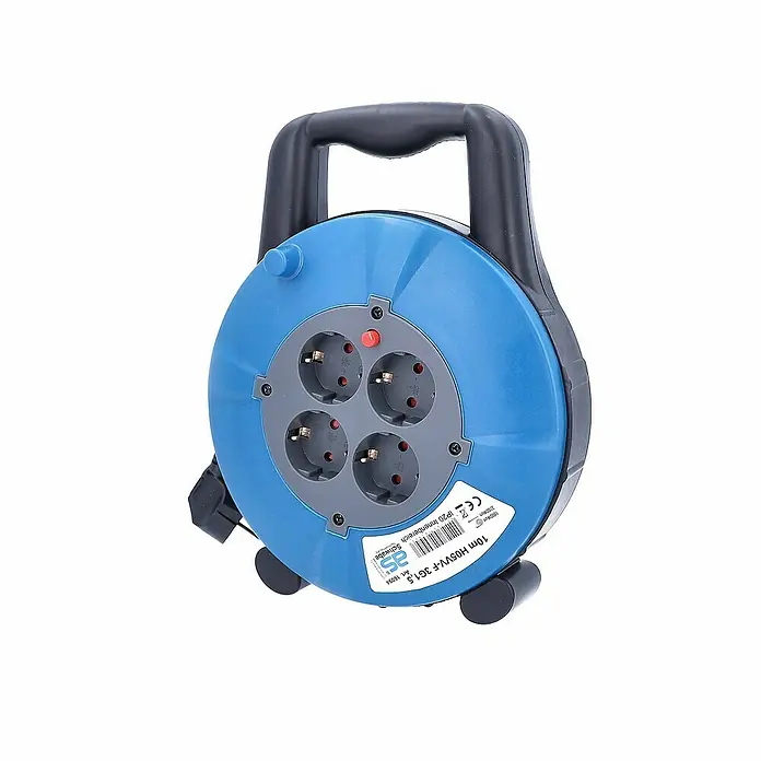as - Schwabe Kabelbox Kabeltrommel 10m 230V H05VV-F 3G1,5 IP20 - 