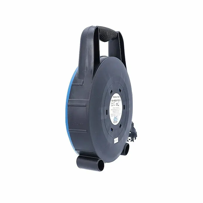 as - Schwabe Kabelbox Kabeltrommel 10m 230V H05VV-F 3G1,5 IP20 - 