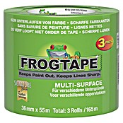 Frogtape Kreativklebeband Multi-Surface (55 m x 36 mm, Grün, 3 -tlg.) | BAUHAUS
