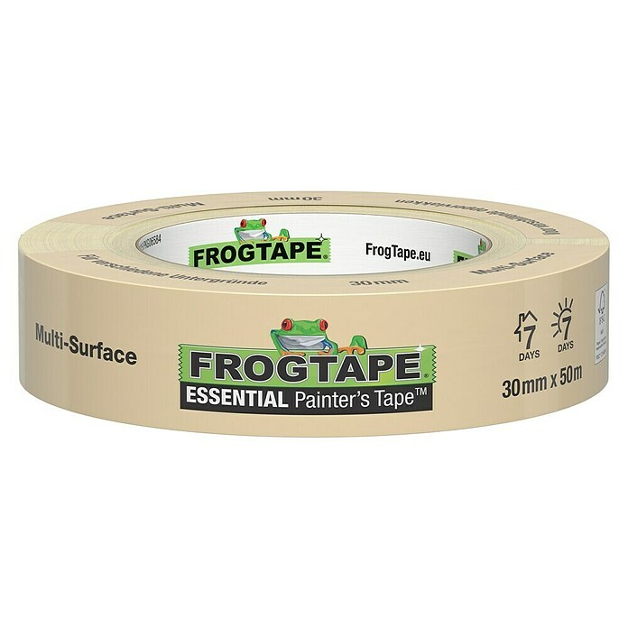 Frogtape Maler-Kreppband Essential (50 m x 30 mm) | BAUHAUS