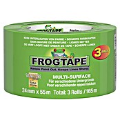 Frogtape Kreativklebeband Multi-Surface (55 m x 24 mm, Grün, 3 -tlg.) | BAUHAUS