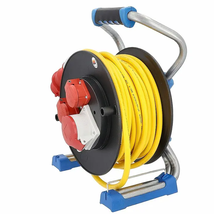 as-schwabe Kabeltrommel AT-N07V3V3-F 5G1,5 - Kunststoff, 25 m, IP44