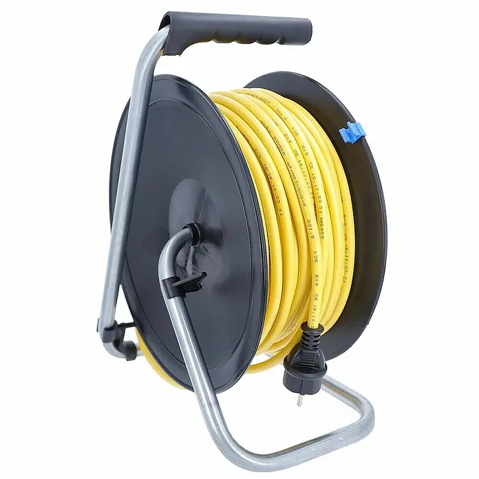 as-schwabe Kabeltrommel AT-N07V3V3-F 3G1,5 - Kunststoff, 50 m, IP44