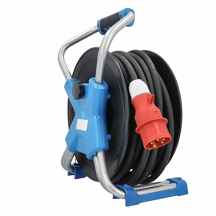 as - Schwabe CEE Kabeltrommel 400V 30m H07RN-F 5G2,5 Außenbereich IP44 - 