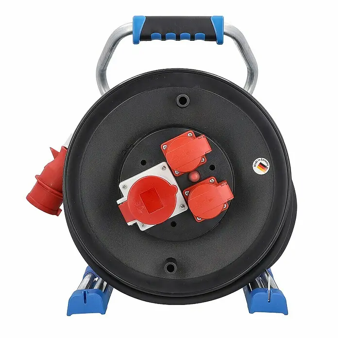 as - Schwabe CEE Kabeltrommel 400V 30m H07RN-F 5G2,5 Außenbereich IP44 - 
