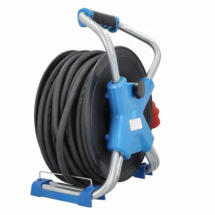 as - Schwabe CEE Kabeltrommel 400V 30m H07RN-F 5G2,5 Außenbereich IP44 - 