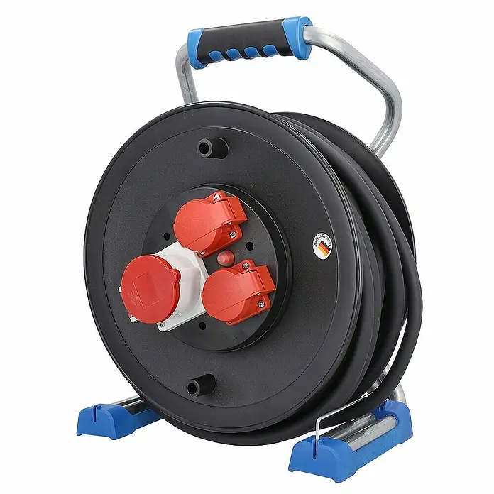 as - Schwabe CEE Kabeltrommel 400V 30m H07RN-F 5G2,5 Außenbereich IP44 - 