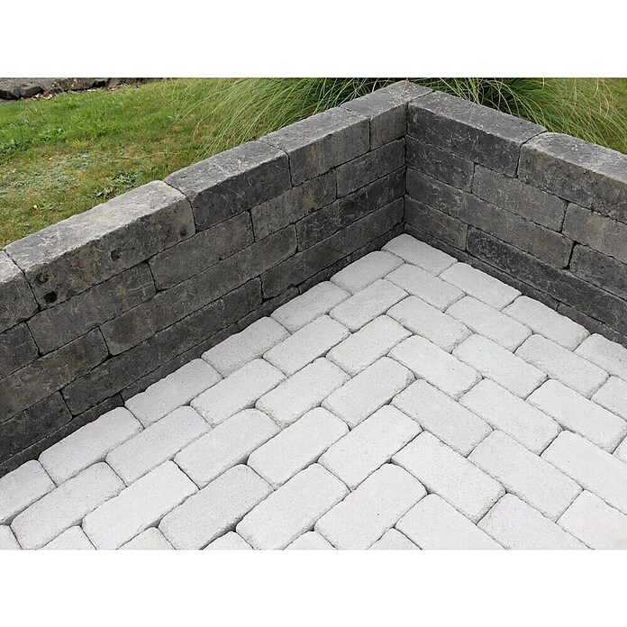 Christoph Pflasterstein CHR-Collo (24 x 12 x 7,1 cm, Beton, Silbergrau) | BAUHAUS