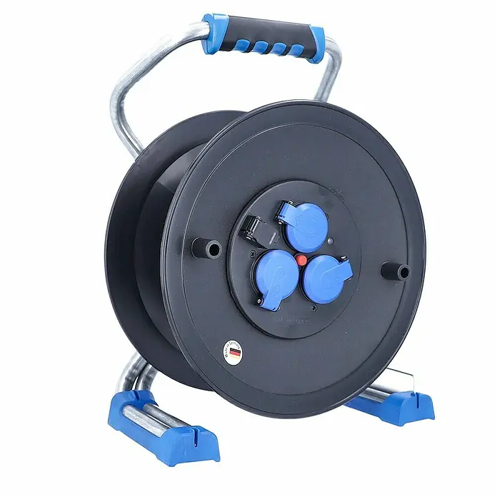 as-schwabe Leer-Kabeltrommel 50m Kabel - Kunststoff, Passend für Kabel: 50m Kabel, IP44