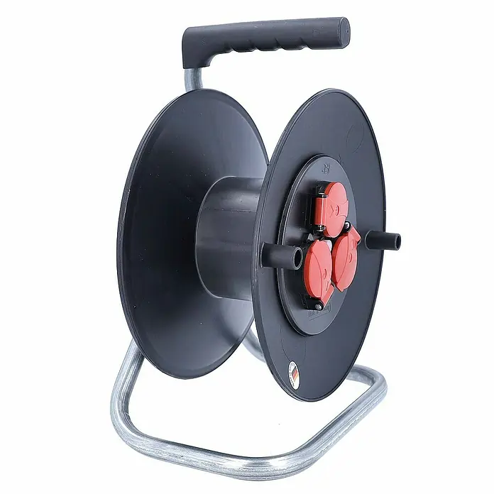 as-schwabe Leer-Kabeltrommel 40m Kabel - Kunststoff, Passend für Kabel: 40m Kabel, IP44