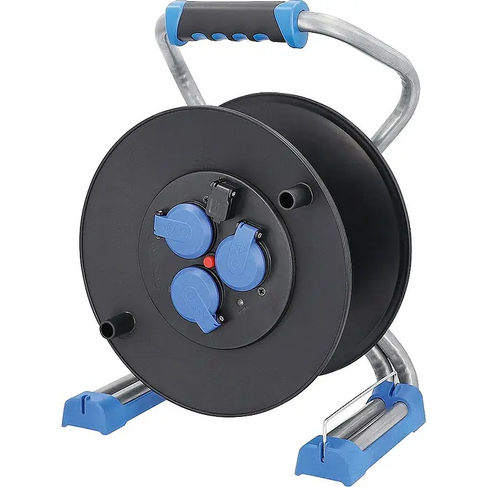 as-schwabe Leer-Kabeltrommel 40m Kabel - Kunststoff, Passend für Kabel: 40m Kabel, IP44