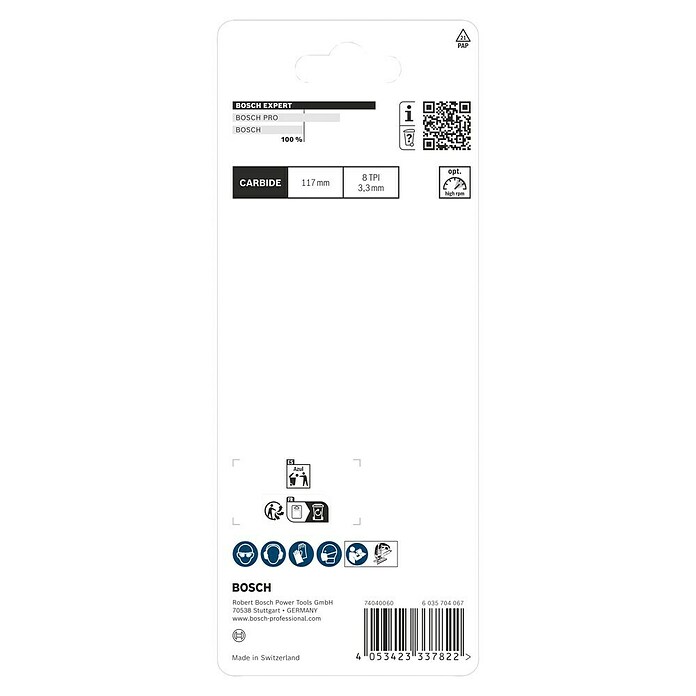 Bosch Expert List vbodne žage Plastic Composites Clean T301CHM  (T-gred, 3 kos) | Listi za vbodne žage | Listi za žage | Vodila in pribor za žage | Dodatna oprema za stroje | Orodja in stroji | Izdelki | BAUHAUS