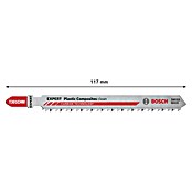 Bosch Expert List vbodne žage Plastic Composites Clean T301CHM  (T-gred, 3 kos) | Listi za vbodne žage | Listi za žage | Vodila in pribor za žage | Dodatna oprema za stroje | Orodja in stroji | Izdelki | BAUHAUS