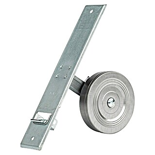 Schellenberg Einlasswickler (244 x 50 x 140 mm, Lochabstand: 215 mm, Geeignet für: Rollladen-Maxi-Systeme)