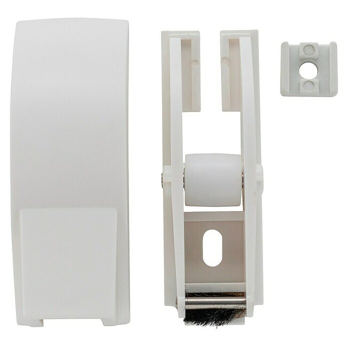 Schellenberg Gurtführung DUO PLUS (Gurtbreite: 14 mm, Schwere Rollläden, Zugluftdichtung, Weiß)
