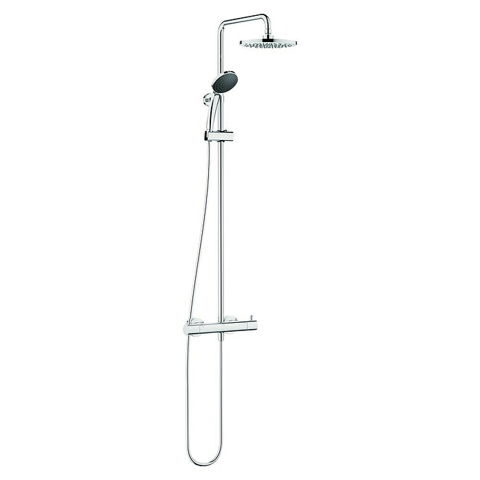 Dornbracht Duschsystem Showerpipe inkl. Thermostat (Chrom, Höhe: 1 001 mm) | BAUHAUS