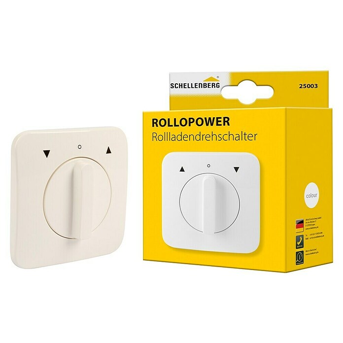 Schellenberg Rollladenschalter (Drehknopf)