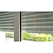 Schellenberg Rollladenprofil (L x B: 1,2 m x 52 mm, Geeignet für: Rollladen-Maxi-Systeme, Weiß)