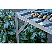 Halls Gewächshaus-Tisch (120,8 x 76 cm, Aluminium, Eine Ablageebene) | BAUHAUS
