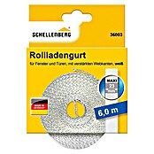 Schellenberg Rollladengurt (Weiß, L x H: 6 m x 1,3 mm, Gurtbreite: 23 mm)