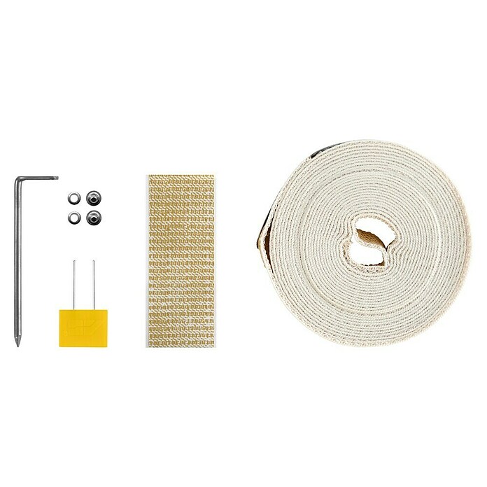 Schellenberg Cinta Fix (Largo: 4,3 m, Anchura de la correa: 14 mm, Beige)